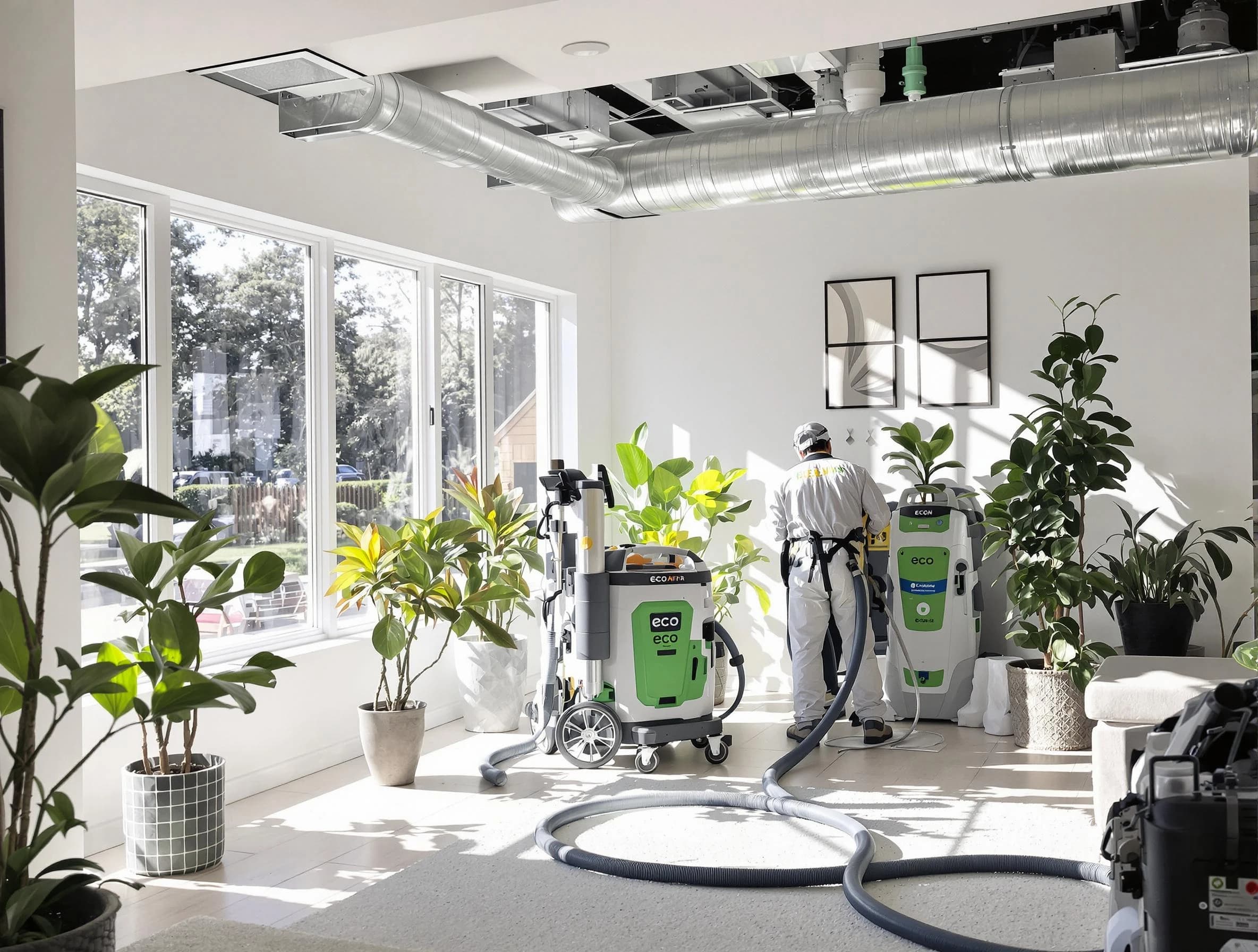 Environmentally-friendly duct cleaning by Queen Creek Air Duct Cleaning in Queen Creek