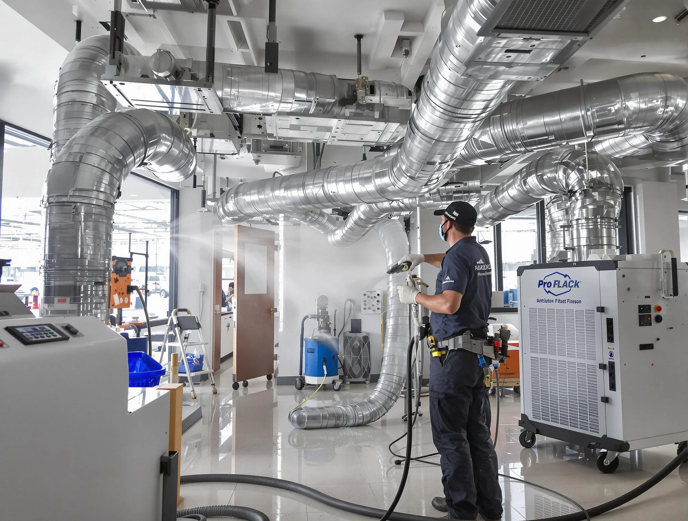 Negative Pressure Air Duct Cleaning in Queen Creek