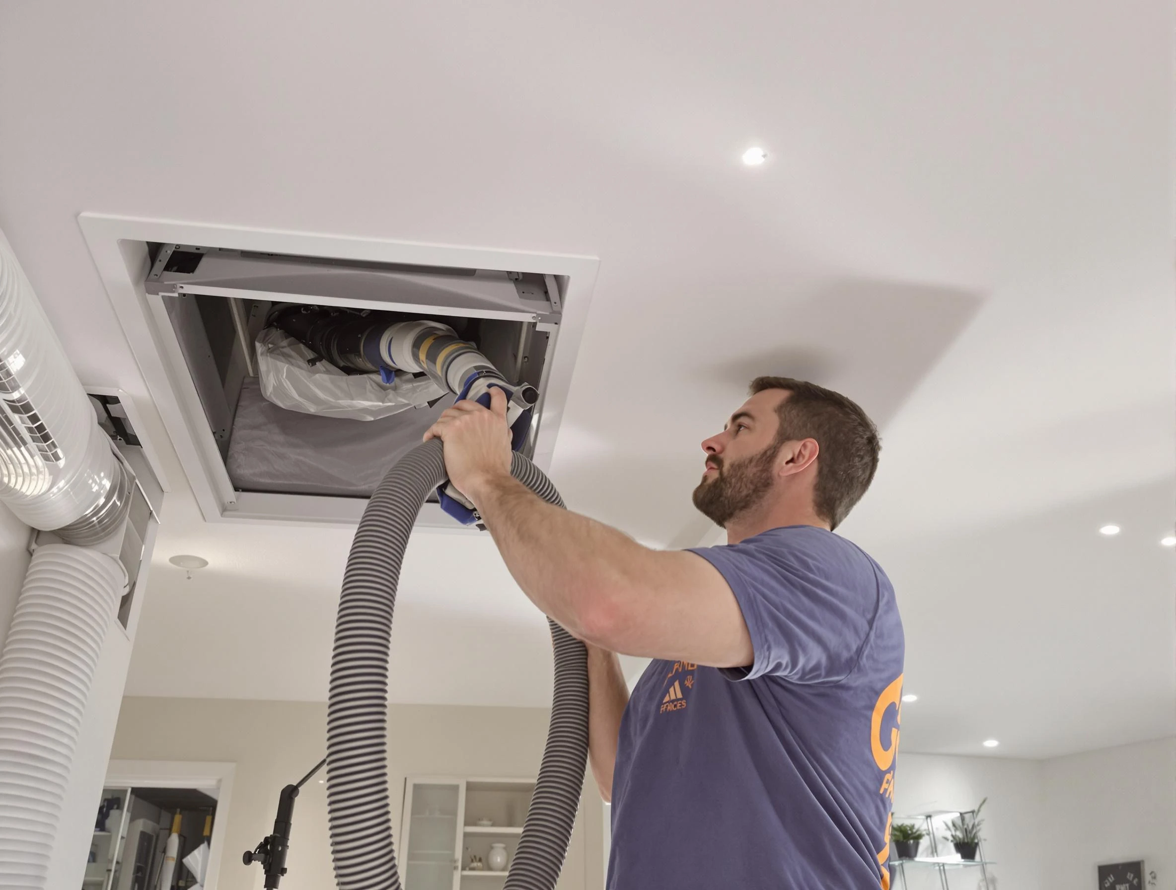 Precision indoor duct cleaning by Queen Creek Air Duct Cleaning in Queen Creek